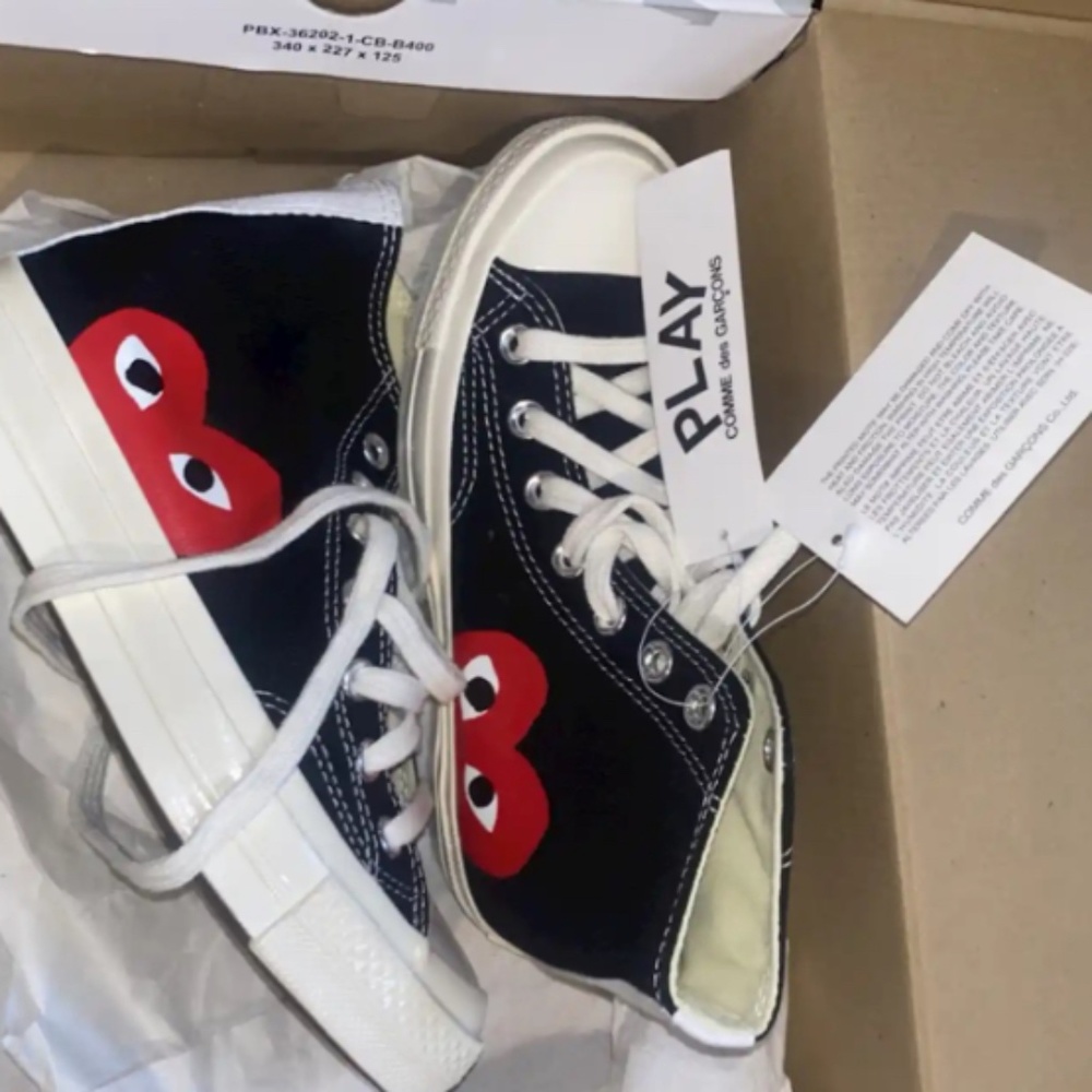 Cdg black converse